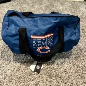 NFL Chicago Bears Blue Duffel Bag New w Tags